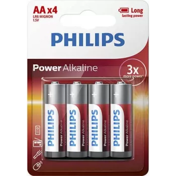 Vienreizlietojama baterija Philips Power Alkaline Battery LR6P4B/10
