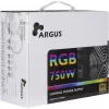 Inter-Tech Argus RGB-750W CM II barošanas bloks 20+4 kontaktu ATX ATX Melns