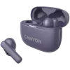 Canyon CNS-TWS10PL Austiņas un Mikrofons True Wireless Stereo (TWS) Iekšauss zvaniem/mūzikai/sportam/ikdienas lietošanai USB Type-C Bluetooth Violeta (CNS-TWS10PL)