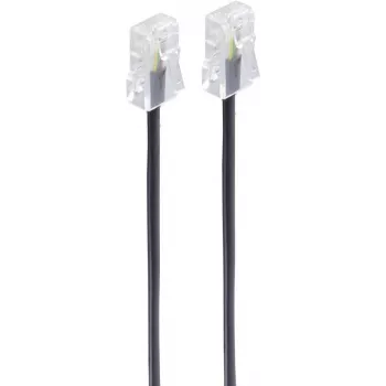 telefona kabelis ShiverPeaks BS70083-8/4 3 m Melns