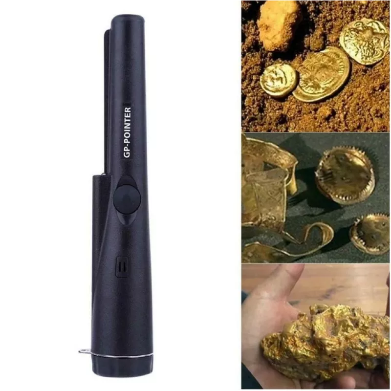 Metāla detektora pinpointeris Extralink SA-980 melns — rokas precīzas atrašanās vietas noteikšanas zonde