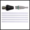 Einhell 4522200 karstās līmes pistole, melns/sarkans
