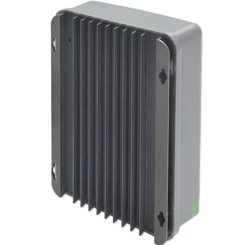 Qoltec, saules MPPT lādēšanas kontrolieris ar temperatūras sensoru 20A 12V/24V Displejs LCD 2 X USB