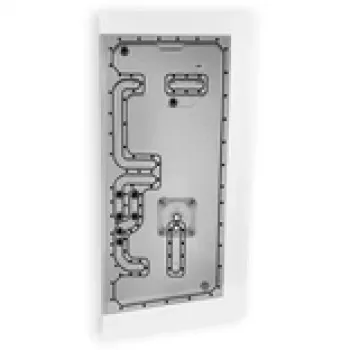 Distroplate Phanteks NV9 Stealkey D-RGB balts