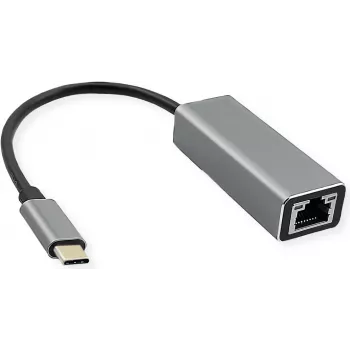 ROLINE USB3.2 Gen2 Type C - 5 Gigabit Ethernet pārveidotājs - digitālo/datu (12.02.1113)