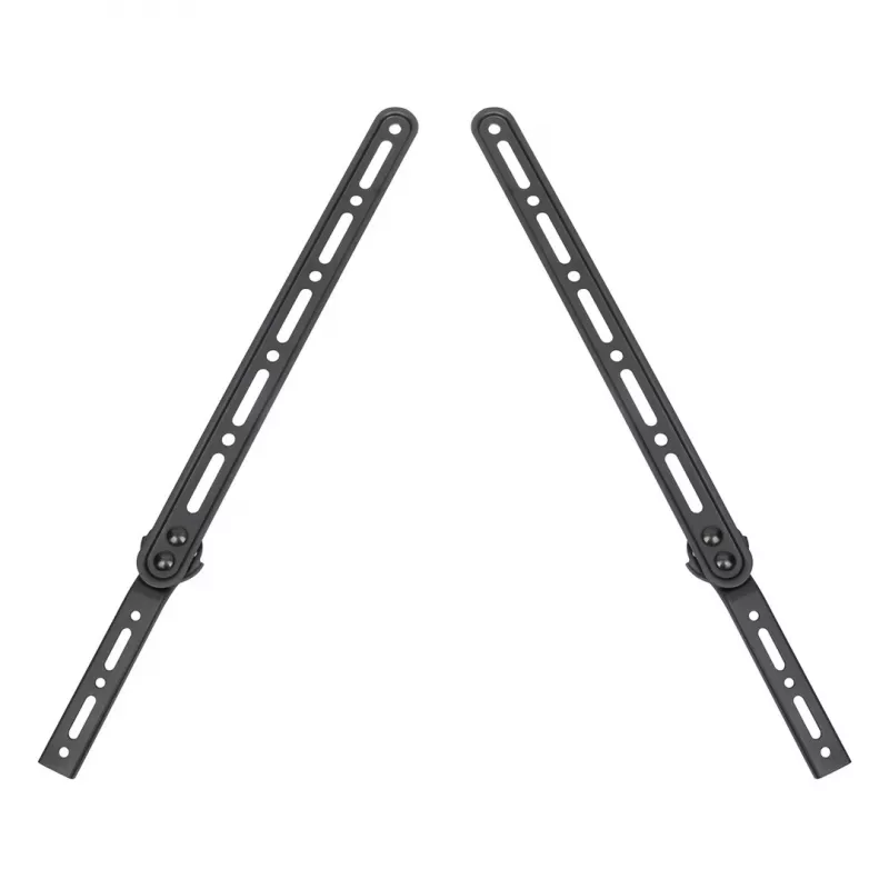 Maclean MC-912 universāls skaļruņu joslas stiprinājuma turētājs TV montāžas regulējams VESA 23 - 65 15 kg