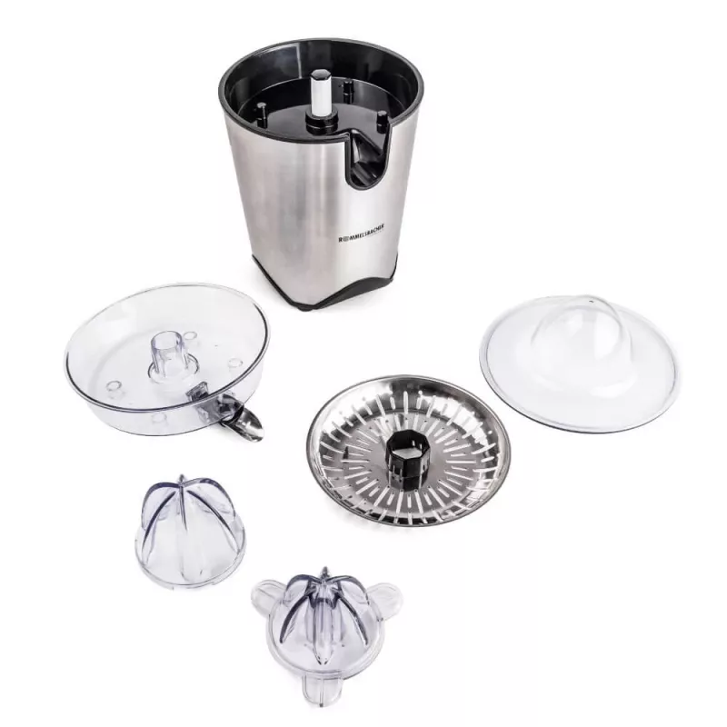 ROMMELSBACHER ZP 60/E, melna, nerūsējošais tērauds, 100 W, 220–240 V, 50/60 Hz, 16 cm, 255 mm