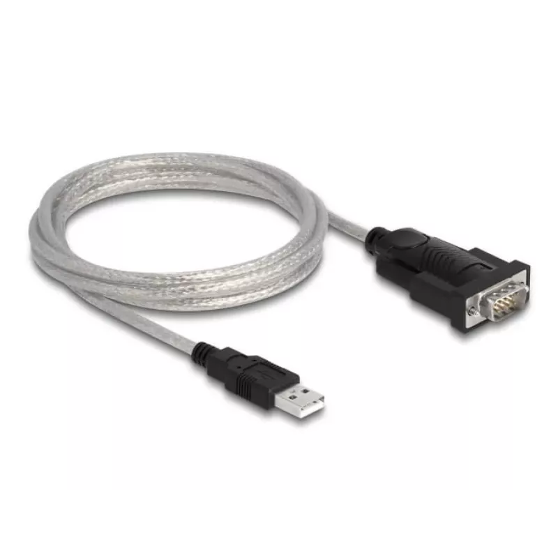 DeLOCK Adapteris USB 2.0 Type-A uz seriālo RS-232 D-Sub 9 + D-Sub 25