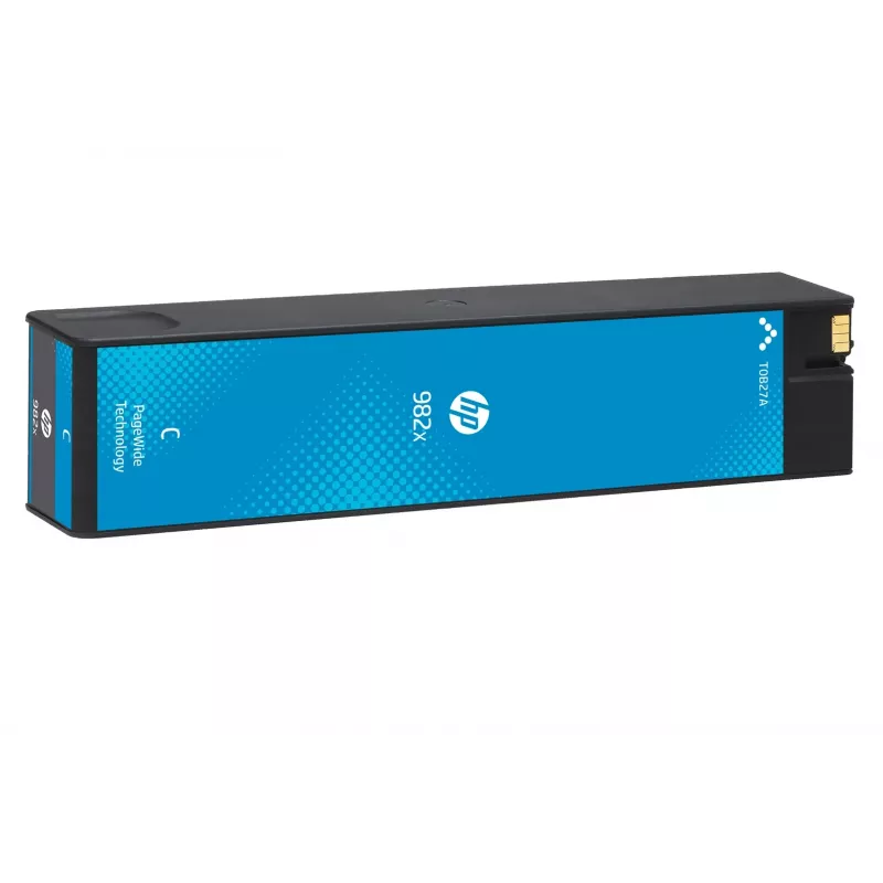 HP 982X High Yield Cyan Original PageWide kasetne, ciāna, 1 gab., 16000 lapas