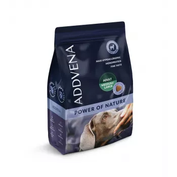 ADDVENA Power of Nature Adult Medium/Large Lamb - sausā suņu barība - 2,5kg
