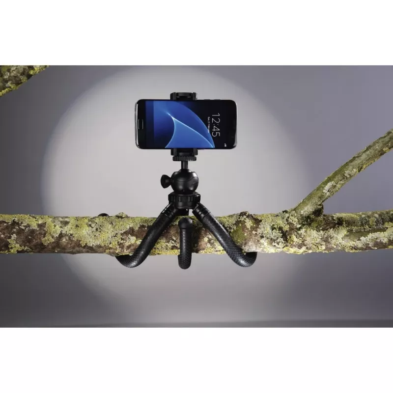 Hama FlexPro statīvs viedtālruņiem / darbības kamerām 3 kājas melns