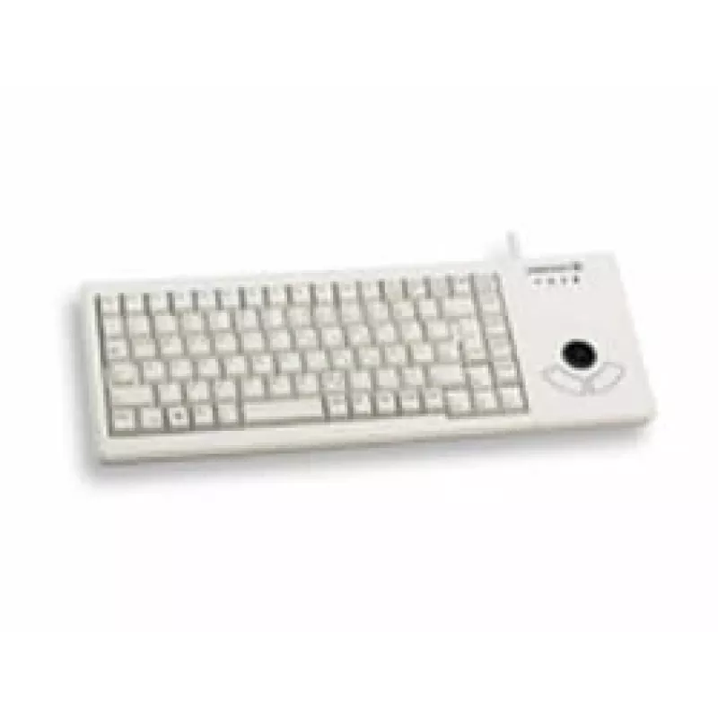 CHERRY XS Trackball tastatūra Universāla USB QWERTZ Vācu Pelēka