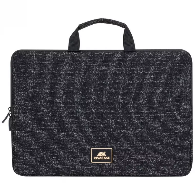 Uzmavas futrālis Rivacase 7915 39,6 cm (15,6 collas) Melns Balts