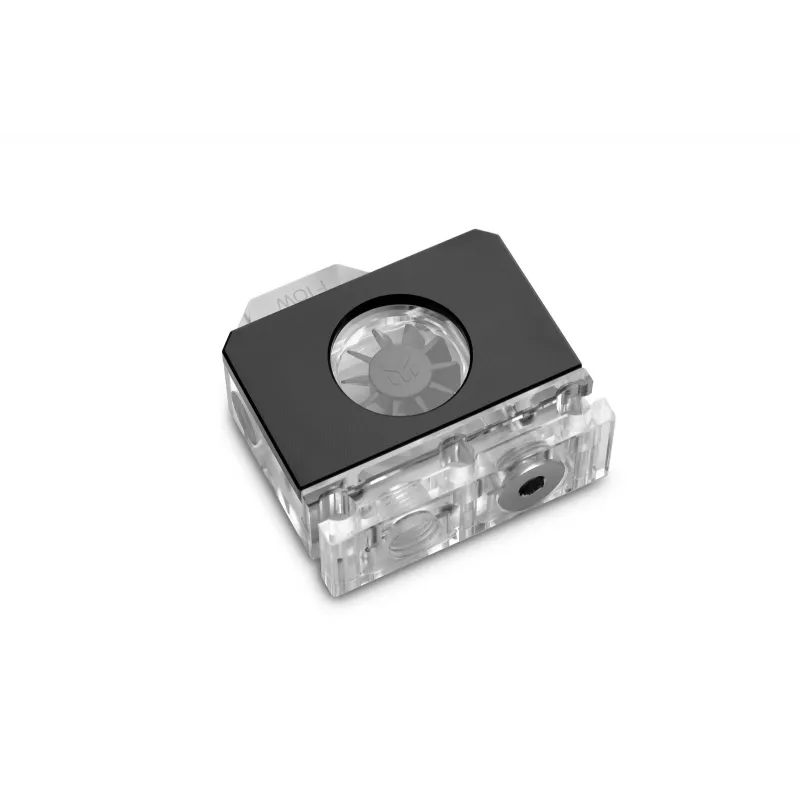 Plūsmas indikators EK Water Blocks Melns Caurspīdīgs 1/4 colla