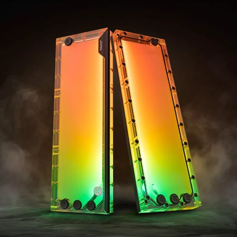 EK Water Blocks EK-Quantum Volume3 FLT 360mm D-RGB akrils