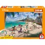 Thomas Kinkade Studios: Disney - Mickey & Minnie in Florida, Puzzle 200 gab.