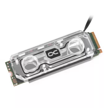 Alphacool HDX Apex M.2 2280 SSD ūdens dzesētājs, akrils aRGB