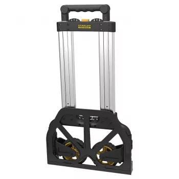 Saliekamais transporta ratiņi STANLEY FXWT-705-SP — rokas ratiņi, alumīnija rāmis, kravnesība 70 kg, salokāmi, 2 riteņi