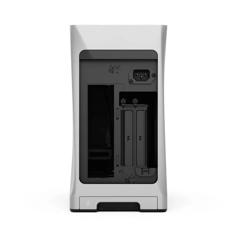 Fractal Design Era 2 Mini Tower Sudraba