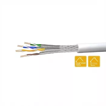 Ethernet instalācijas kabelis Draka Cat.7 S/FTP UCH74P100 100 m