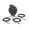 Antena DeLOCK LTE MIMO GNSS 3 x SMA spraudnis RG-174 3 m āra, melna