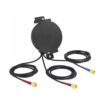 Antena DeLOCK LTE MIMO GNSS 3 x SMA spraudnis RG-174 3 m āra, melna