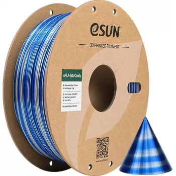 EPLA-SILK CANDY 1,75mm Sudraba Zils 1kg (EPLA-SILK CANDY175SU1)