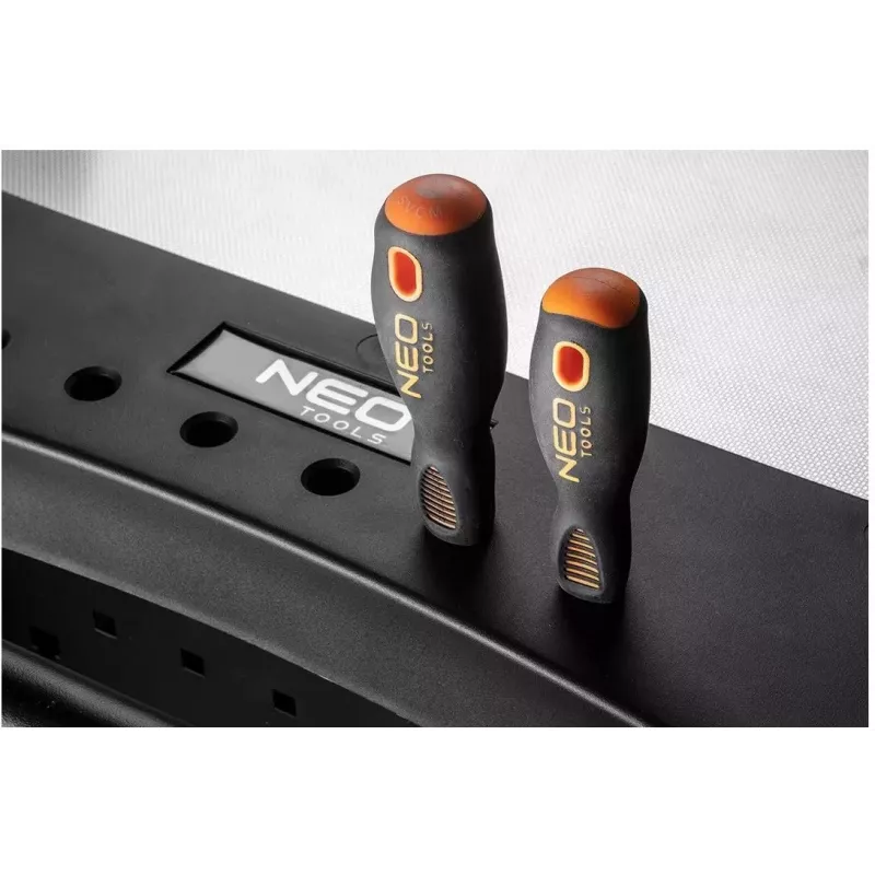 Darbnīcas skapis NEO tools PRO 12 atvilktnes 84-225, lieljaudas tērauda glabātuve instrumentiem