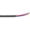 Skaļruņu kabelis Omnitronic 3030021L 2x2,5 mm, 50 m, melns