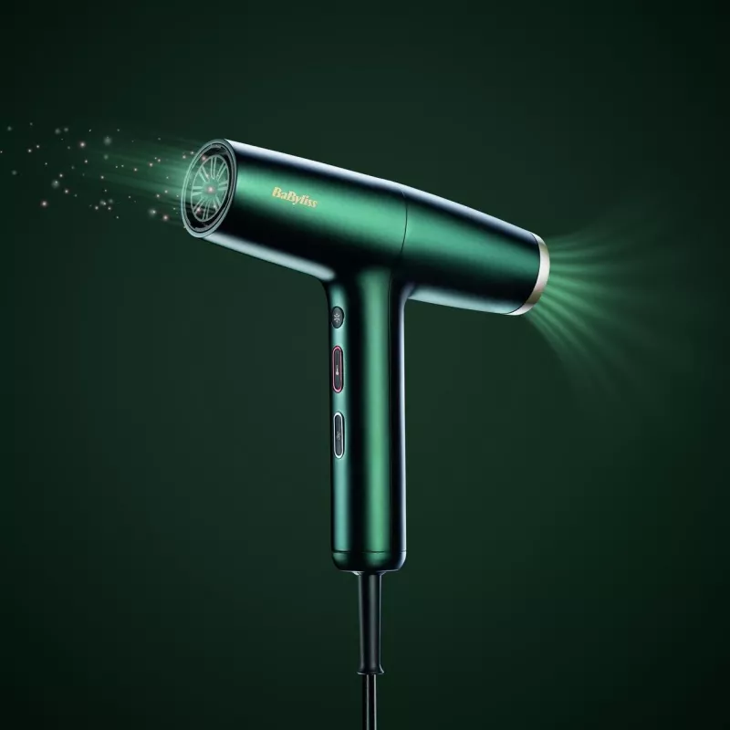 BaByliss Air Power Pro matu žāvētājs 1700 W Zelts, Zaļš