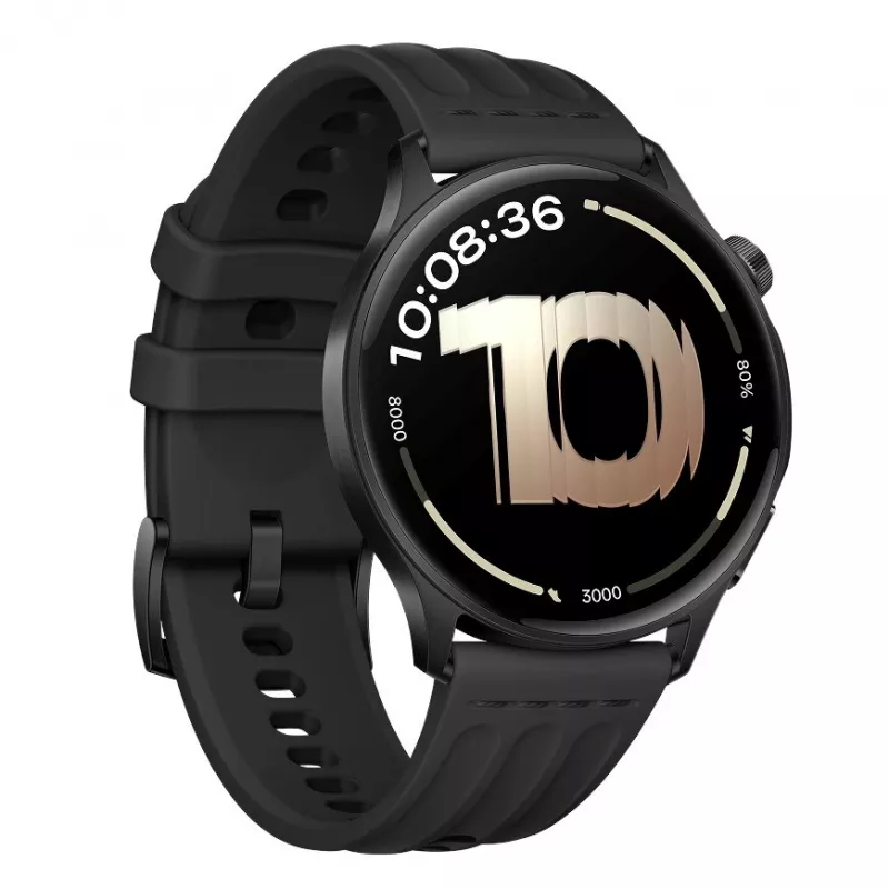OnePlus Watch Lite - viedpulkstenis, melns