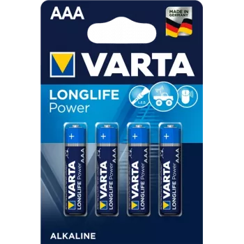 Vienreizlietojamā baterija Varta Longlife Power AAA