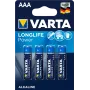 Vienreizlietojamā baterija Varta Longlife Power AAA
