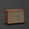 Bezvadu skaļrunis MARSHALL Woburn III Brown — multiroom, Bluetooth, Wi‑Fi, analogās ieejas