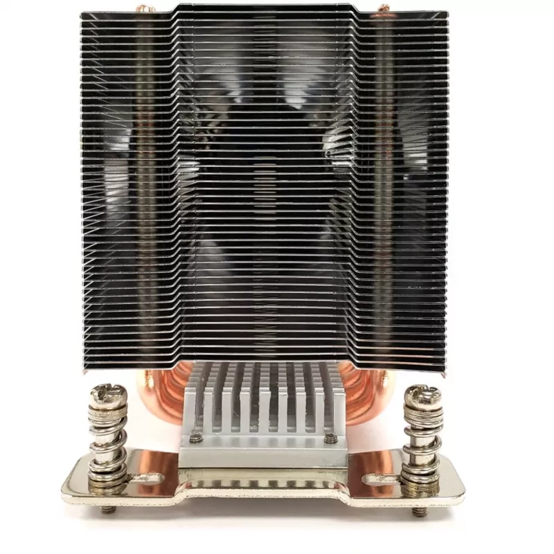 Inter-Tech A-35 procesora dzesētājs 8 cm Alumīnijs - Melns (88885512)