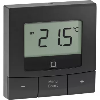 eQ-3 AG Homematic IP HmIP-WTH-B-A, RF, 869,65 MHz, Antracīts, IP20, 250 m, LCD