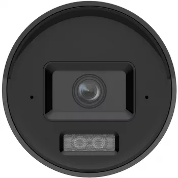 IP drošības kamera Hikvision Pro Series ColorVu 4 MP fiksēta mini lodes veida, 1/1.8 collu CMOS, 111.1° H, 30 fps, vadu, sienas stiprinājums, melna