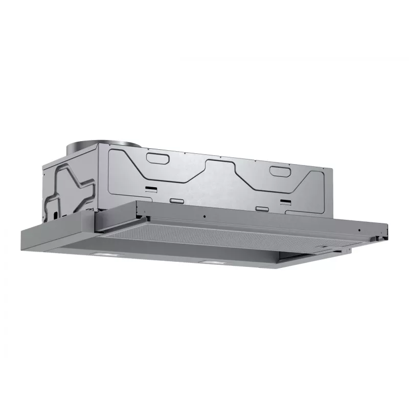 Bosch Serie 4 DFL064A52 tvaika nosūcējs Daļēji iebūvēts (izvelkams) Nerūsējošais tērauds 271 m³/h