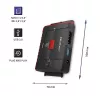 USB 3.0 uz IDE SATA III adapteris QOLTEC 50645