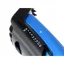 Matu trimmeris BLAUPUNKT HCC401 — regulējams 3–24 mm, uzlādējams, melns/zils
