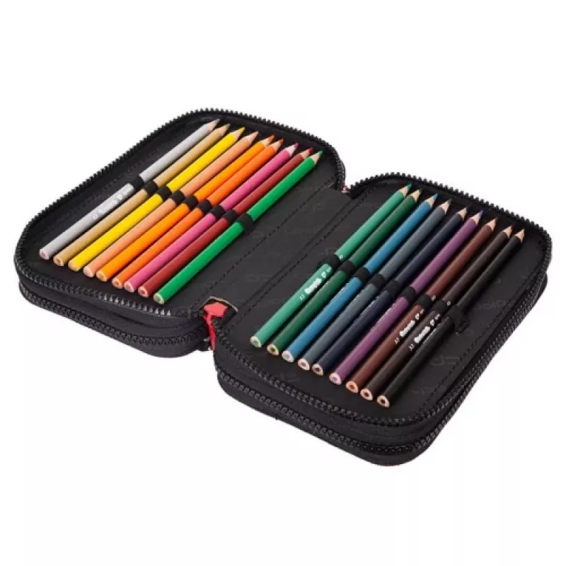 Penālis cool pack Jumper 3 — trīsstāvu rakstāmpiederumu organizators ar lāča dizainu, izturīgs audums