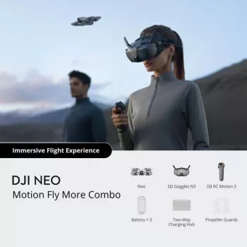 Kvadrokopters DJI Neo Motion Combo 4 rotori 12 MP 3840 x 2880 pikseļi
