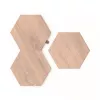 Nanoleaf Elements koka izskata sešstūra paplašināšanas komplekts, 3 gab.