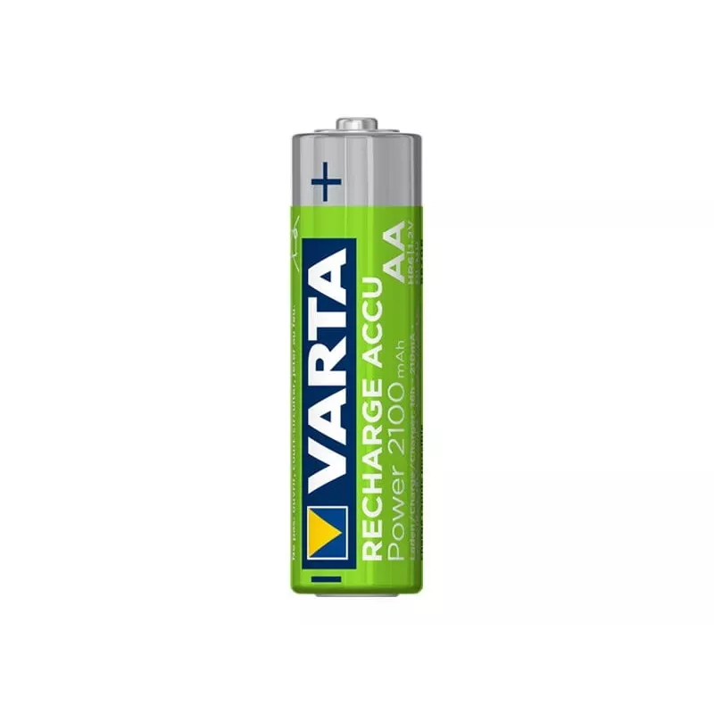 VARTA HR6 AA uzlādējamās baterijas Accu Power 2100 mAh 56706 4 gab. Zaļa, Dzeltena