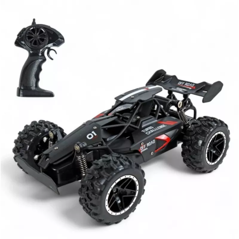 R/C Turbo Challenge bezceļa vidēja izmēra transportlīdzeklis