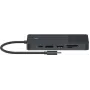 Rapoo UCM-2006 saskarnes karte/adapteris 3 - 5 mm - DisplayPort - HDMI - RJ-45 - USB 3.2 Gen 1 (3.1 Gen 1) - USB Type-C (00217693)