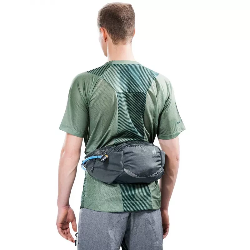 Gurnu soma DEUTER Pulse 3 ar nierēm saderīgu regulējamu jostu, 3 L, Graphite, 330 g