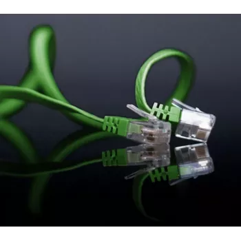 tīkla kabelis ShiverPeaks SP713-SLG zaļš 3 m Cat6 U/UTP
