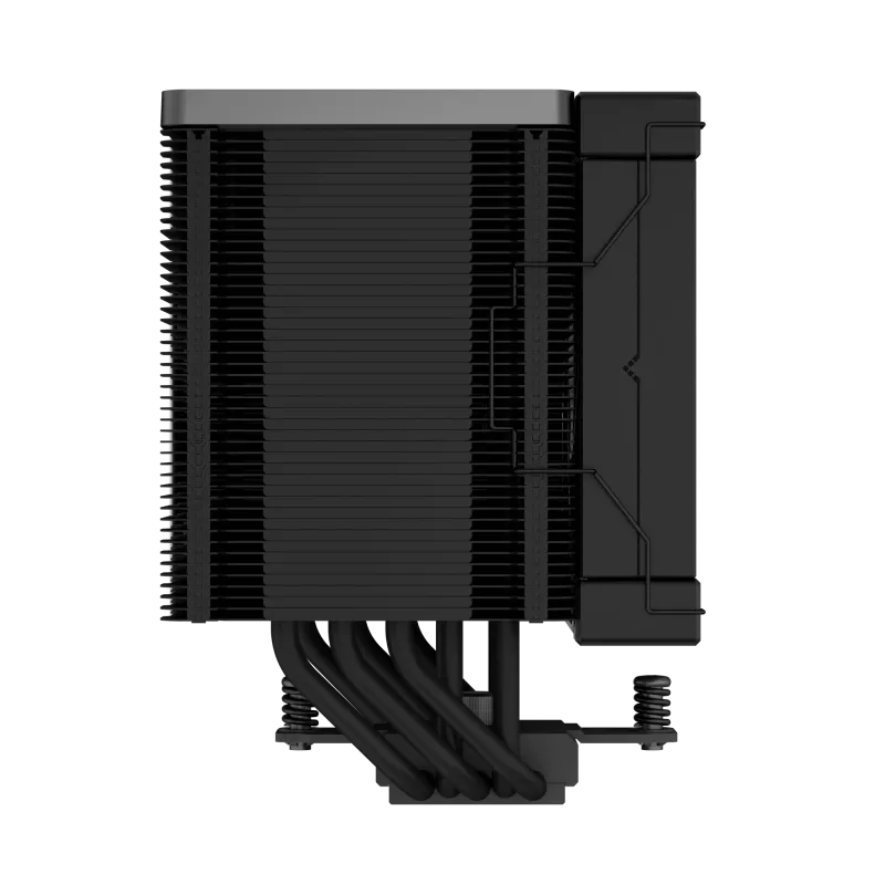 DeepCool AK500 ZERO DARK procesora gaisa dzesētājs 12 cm Melns
