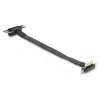 Riser Card DeLOCK 88042 PCI Express x1 vīrišķais 90° leņķots ar 30 cm kabeli